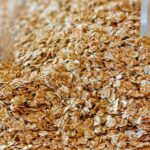 cuenco con avena sobre la mesa