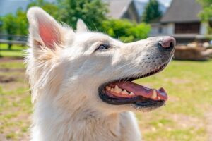 perro esperando su racion de comida 1